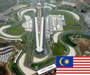 Puzzle de Circuito Internacional de Sepang - Malasia -