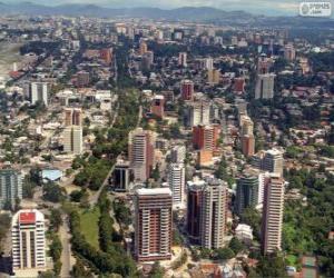 Puzzle de Ciudad Guatemala, Guatemala