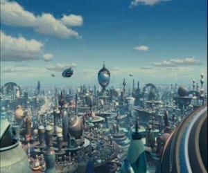 Puzzle de Ciudad Robot