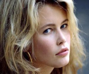 Puzzle de Claudia Schiffer es una Supermodelo alemana