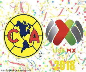 Puzzle de Club América, campeón Apertura 2018