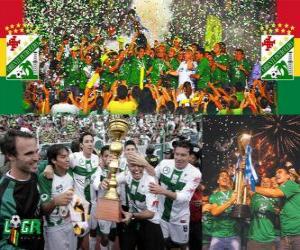 Puzzle de Club Deportivo Oriente Petrolero campeón Clausura 2010 (Bolivia)