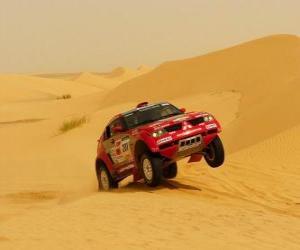 Puzzle de Coche del Dakar