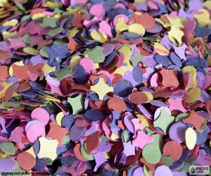 Puzzle de Confeti de colores