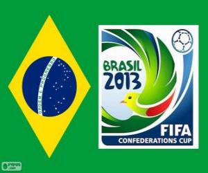 Puzzle de Copa FIFA Confederaciones 2013 (Brasil)
