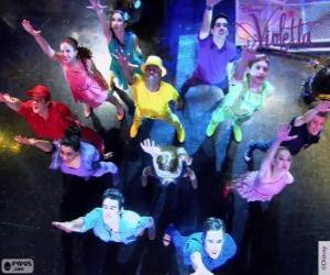 Puzzle de Coreografia en Viloetta