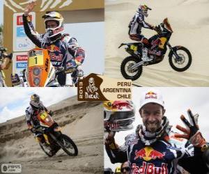 Puzzle de Cyril Despres, Dakar 2013