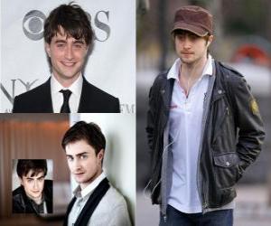 Puzzle de Daniel Radcliffe  es un actor británico de cine, televisión y teatro que saltó a la fama por interpretar al protagonista de la serie cinematográfica Harry Potter.