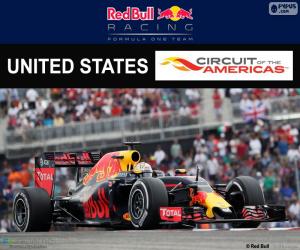 Puzzle de Daniel Ricciardo, GP USA 16