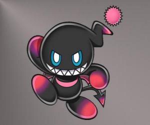 Puzzle de Dark Chao es la mascota malvada de los juegos de Sonic