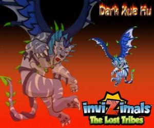 Puzzle de Dark Xue Hu. Invizimals Las Tribus Perdidas. Los tigres azules provienen de la China y sólo se pueden obtener con el ritual de transformación