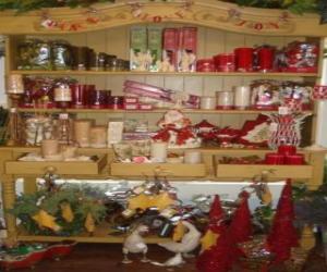 Puzzle de Decoraciones navideñas