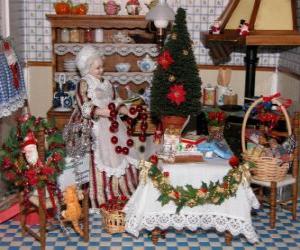 Puzzle de Decoraciones navideñas