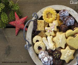 Puzzle de Deliciosas galletas Navideñas