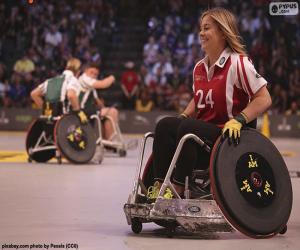 Puzzle de Deportista con discapacidad