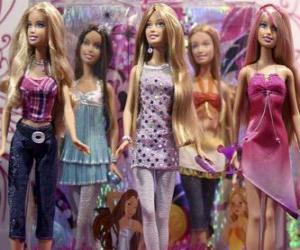 Puzzle de Desfile de Barbies