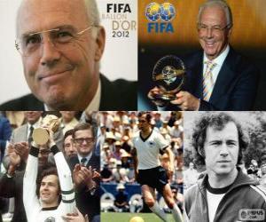 Puzzle de Distinción Presidencial de la FIFA 2012 para Franz Beckenbauer