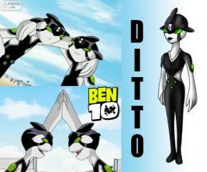 Puzzle de Ditto, Ben 10