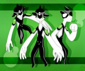 Puzzle de Ditto es un Splixson del planeta Hathor. Puede multiplicarse cuantas veces quiera, sin límite de multiplicación.