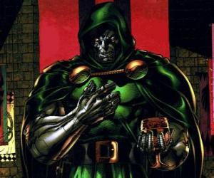 Puzzle de Doctor Doom o Doctor Muerte es un supervillano y enemigo de los Cuatro Fantásticos