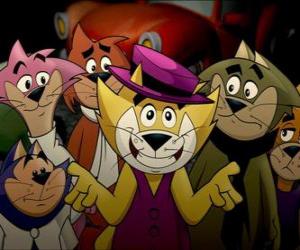Puzzle de Don Gato y su pandilla. Top Cat y su pandilla