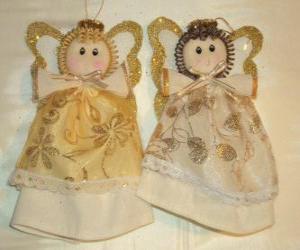 Puzzle de Dos bonitos ángeles