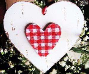 Puzzle de Dos corazones