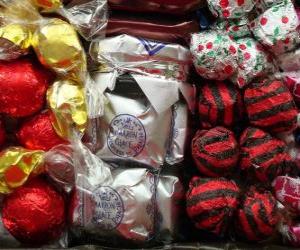 Puzzle de Dulces navideños