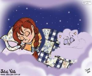 Puzzle de Dulces sueños. Dibujo de Julieta Vitali