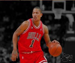 Puzzle de Dwight Howard jugando un partido de baloncesto