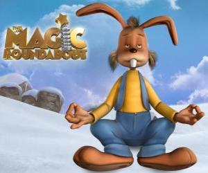 Puzzle de Dylan, el conejo soñoliento