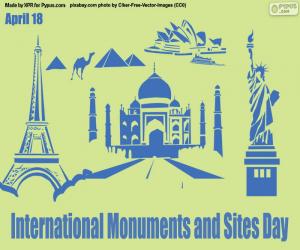Puzzle de Día Internacional de los Monumentos y Sitios