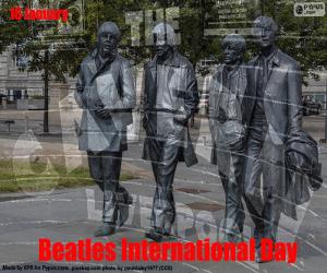 Puzzle de Día Internacional de The Beatles