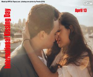 Puzzle de Día Internacional del Beso