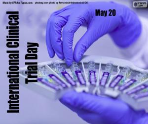 Puzzle de Día Internacional del Ensayo Clínico