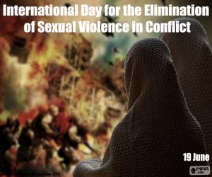 Puzzle de Día Internacional para la Eliminación de la Violencia Sexual en los Conflictos