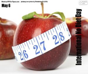 Puzzle de Día Internacional sin Dietas