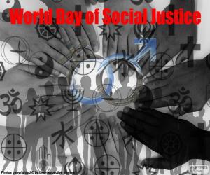 Puzzle de Día Mundial de la Justicia Social