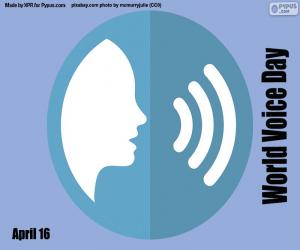 Puzzle de Día Mundial de la Voz
