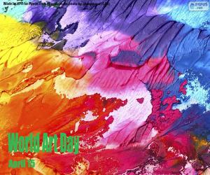 Puzzle de Día Mundial del Arte