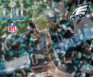 Puzzle de Eagles, Super Bowl 2018