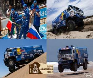 Puzzle de Eduard Nikolaev, Dakar 2013
