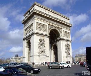Puzzle de El Arco de Triunfo de París