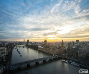 Puzzle de El atardecer en Londres