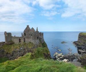 Puzzle de El Castillo de Dunluce, Irlanda del Norte