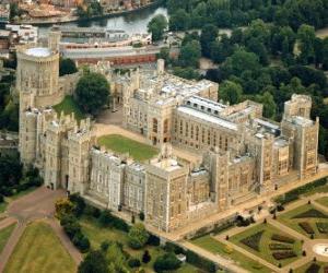 Puzzle de El Castillo de Windsor, Inglaterra
