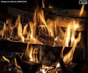 Puzzle de El fuego