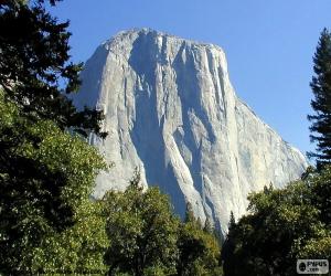 Puzzle de El Half Dome, Yosemite, EUA
