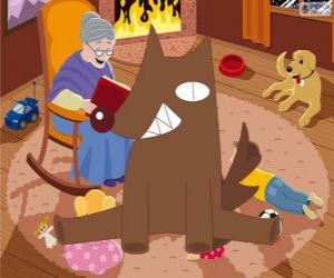 Puzzle de El lobo feroz