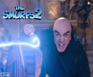 Puzzle de El malvado brujo Gargamel